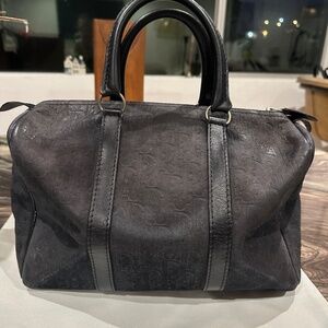 Vintage Navy Dior Trotter Bag